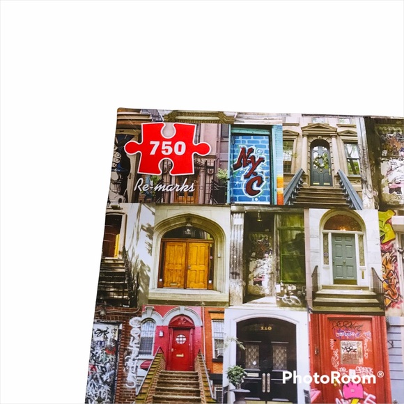 NEW City Doors Puzzle 750 Pieces by Re-Mark Sealed in Box NYC Made in USA - Picture 3 of 7